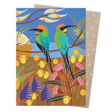 Greeting Card | Rainbow Bee Eaters